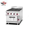 Free Standing Heavy Duty Kitchen Gas Range/4 Burner Gas Cooking Range with Oven